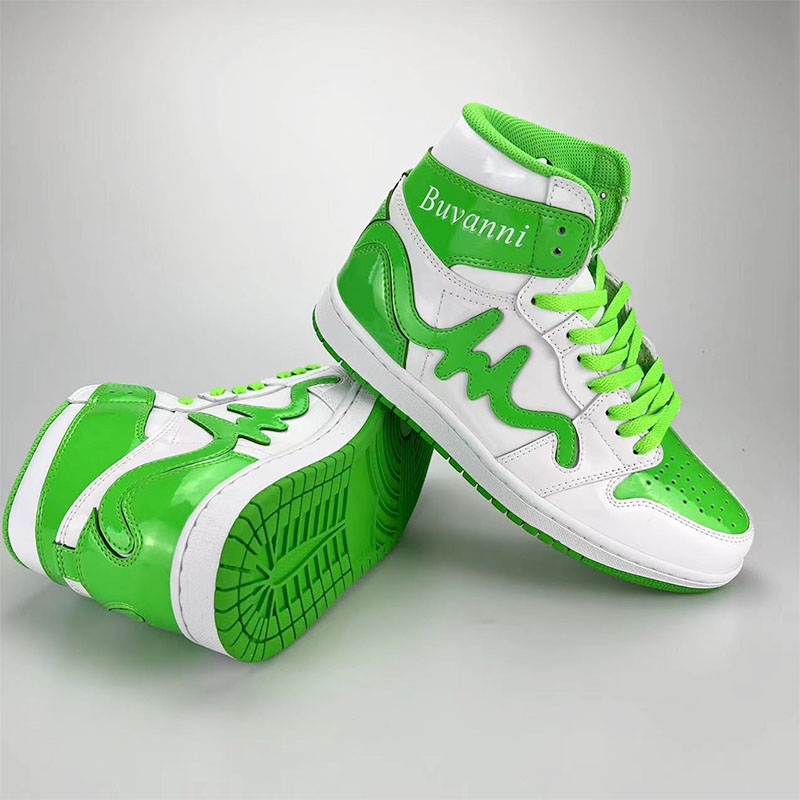 Custom Patent Leather Sneakers