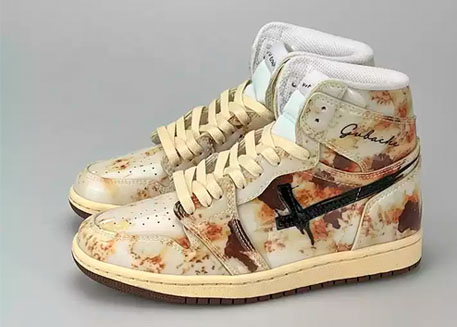 AJ Sneakers Patent Leather Shoes